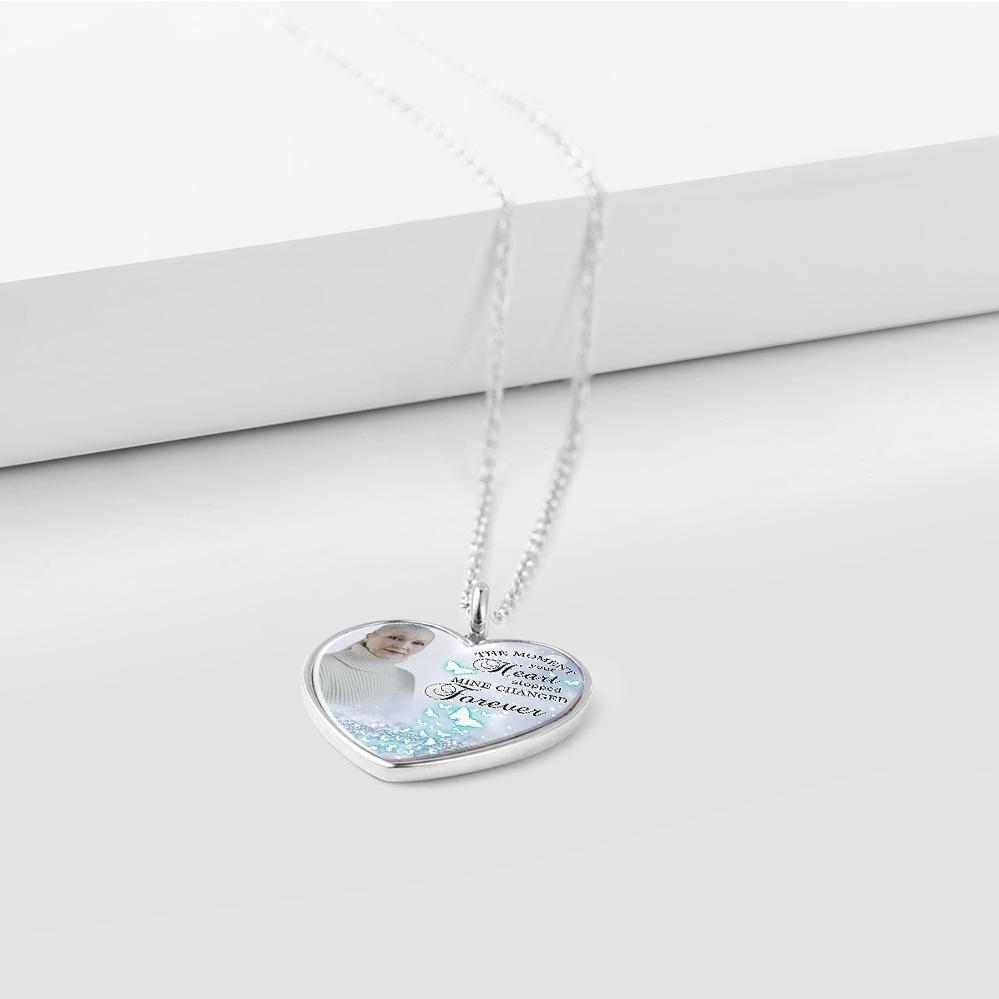 Custom Photo Necklace Creative Commemorate Love Gifts - NameNecklace