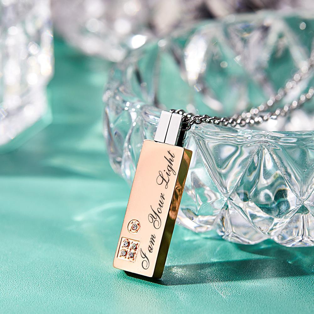 Custom Engraved Necklace Unique Design A Pair Gifts - NameNecklace