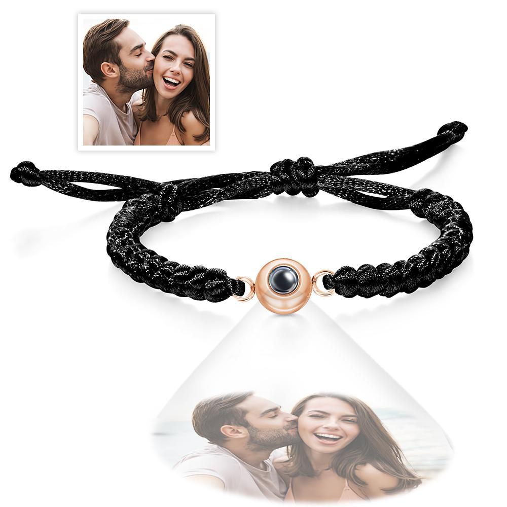 Custom Photo Projection Bracelet Simple Design Trend Gifts - NameNecklace