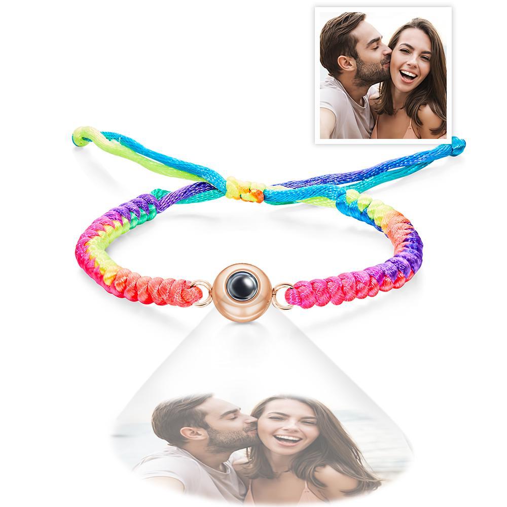 Custom Photo Projection Bracelet Simple Design Trend Gifts - NameNecklace