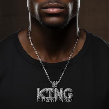 Custom Name Necklace Iced Out Letter Chain Hip Hop Necklace For Men - NameNecklace