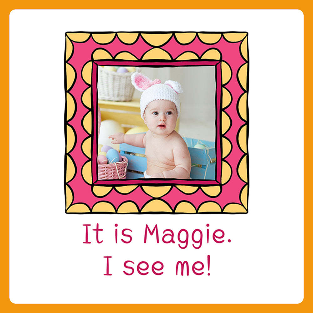 Personalized Children's Book Baby Family Member Cognitive Book Custom Name and Content - NameNecklace