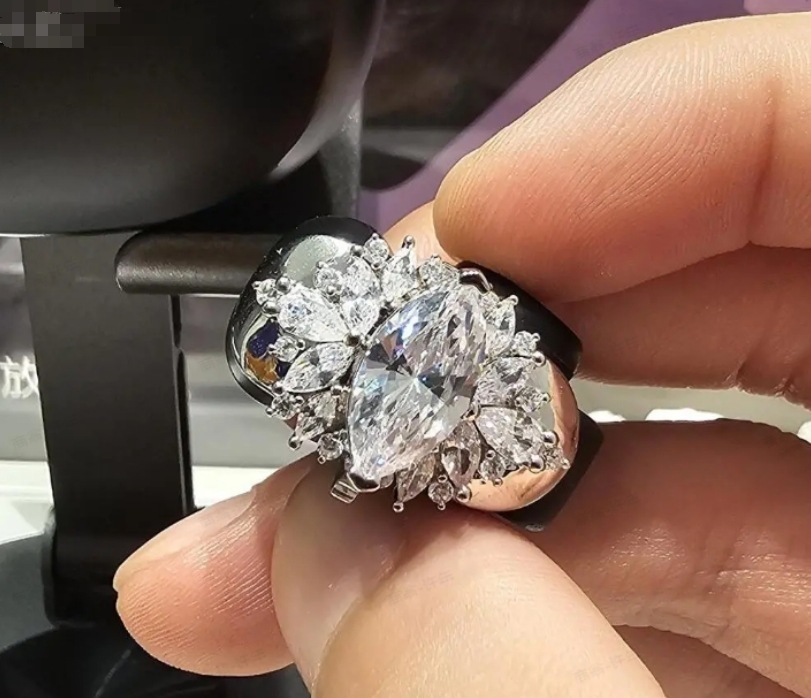 Dazzling Earbud Jewelry Charms for Clip-On Headphones Sparkling Crystal & Gemstone Earbud Accessories Luxurious Detachable Earphone Accessories (25+ Styles)