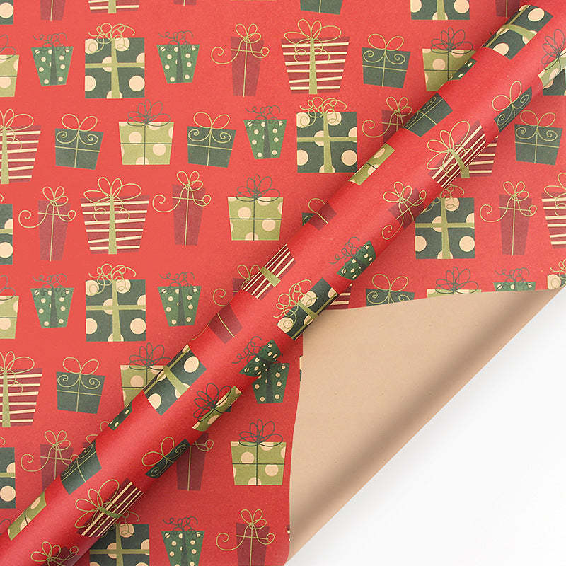 Gift Wrap Christmas 1# Medium Size - NameNecklace