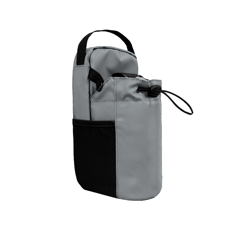 Magnetic Gym Water Bottle Bag 3 Magnet Hands Free Fitness Pouch Secure Workout Organizer Phone Key Card Storage