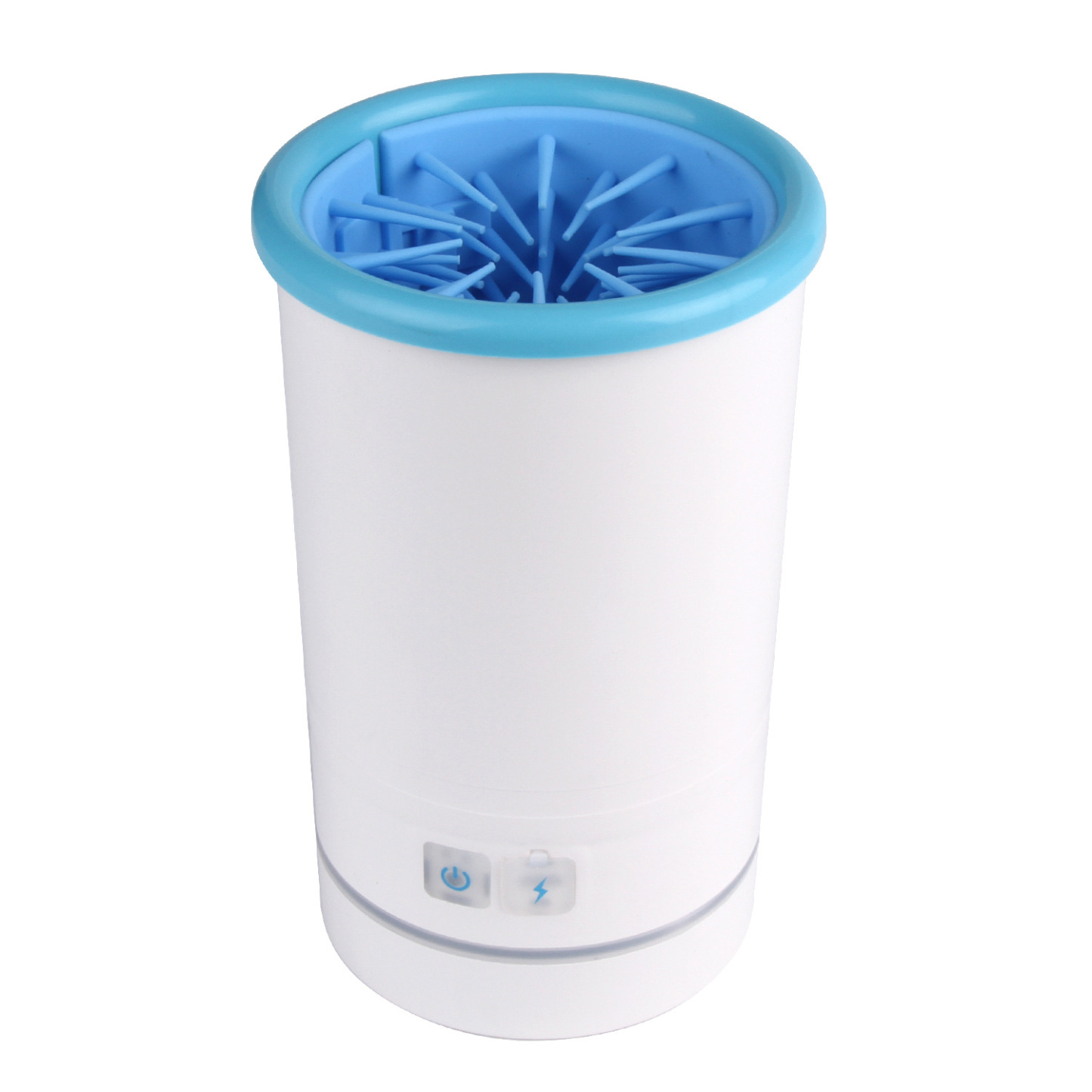 Automatic Pet Paw Cleaner Electric Dog Paw Cleaner Cup Rechargeable Dog Paw Washer with Soft Silicone Bristles