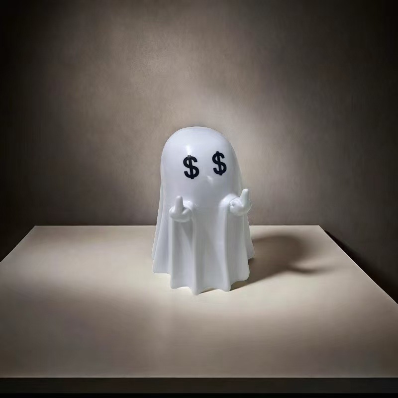 Halloween Spooky Little Ghost Ornament – Halloween Home & Party Ornament - namenecklace