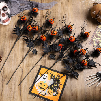 Halloween Spooky Bloom Halloween Floral Arrangement Haunted - namenecklace