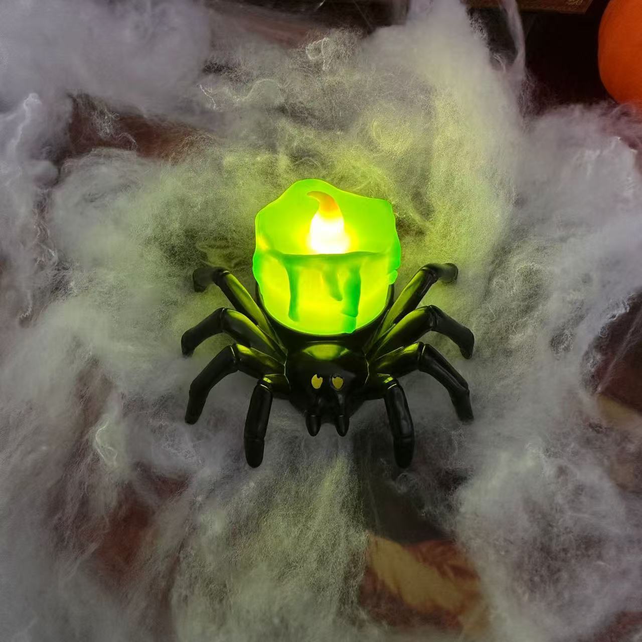 Halloween Spider Lamp Decoration & Halloween Haunted Night Ambience Gift For Family