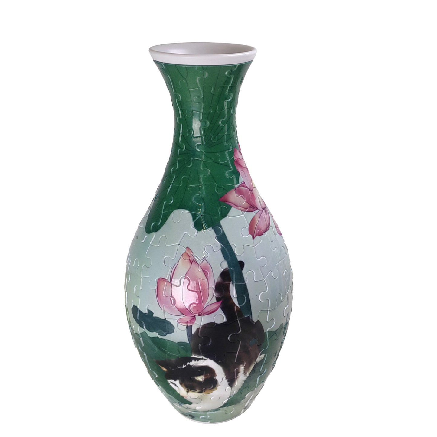 Custom Photo 3D Puzzle Planter Vase for Home Decoration 160 Pieces DIY Flower Vase Perfect Housewarming Gift