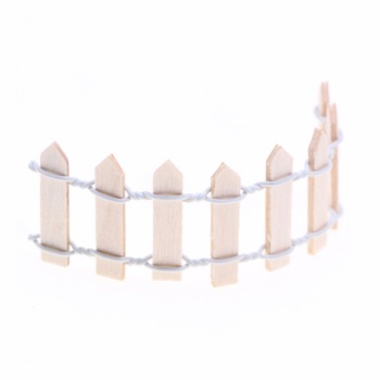 (30cm) White Picket Fence - namenecklace