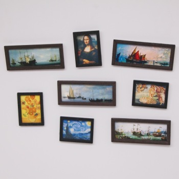(8-Pack) Famous Painting - namenecklace