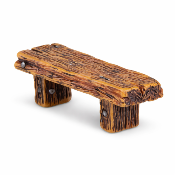 (5.6cm) Natural Long Bench - namenecklace