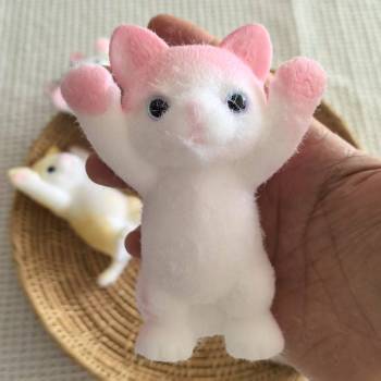 Raising Hand Cat ??Squishy Slow Rebound Stress Relief Toy Cute Doll