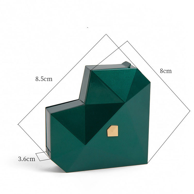 Ring Box Heart Shaped Gift Box Mechanical Surprise Ring Box for Proposal Surprise Jewelry Box Magical Pop-Up Ring Surprise Box