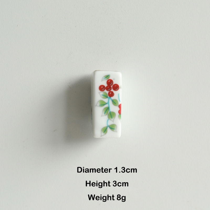 Mother's Day Gift Magnetic Ceramic Fridge Magnet Jingdezhen Ceramic Vase Fridge Magnet Mini Ceramic Flower Vase Fridge Magnet