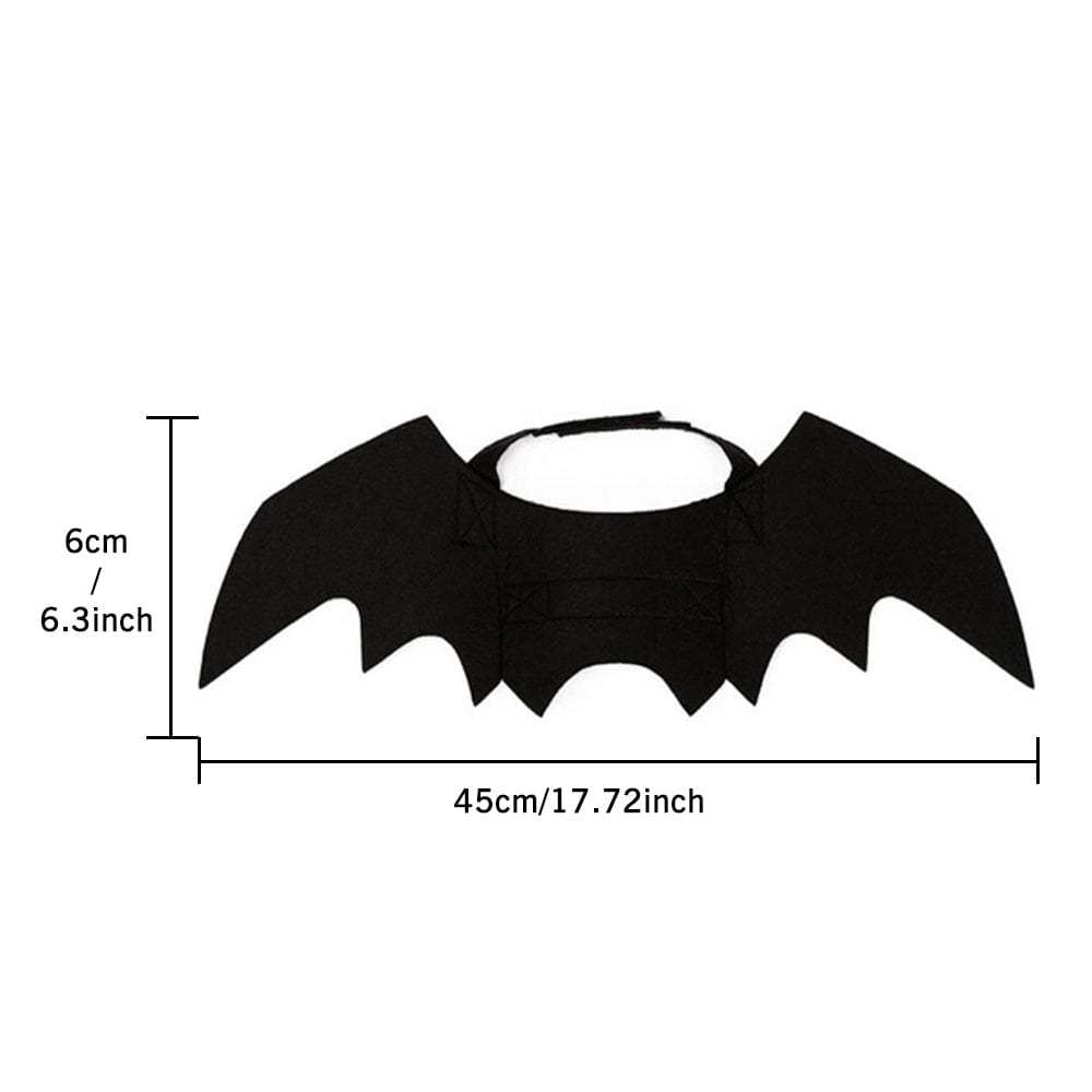 Halloween Pet Cat Costume Bat Wings Pet Costumes Pet Apparel for Small Dogs and Cats - Giftlab