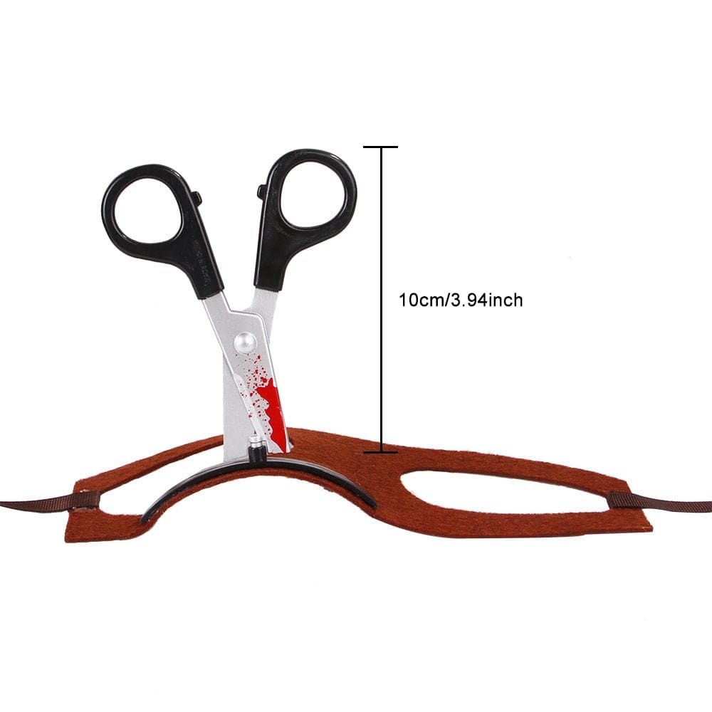 Halloween Funny Horror Bloody Headband Costume Horrible Costume Toys Props for Pet - Giftlab
