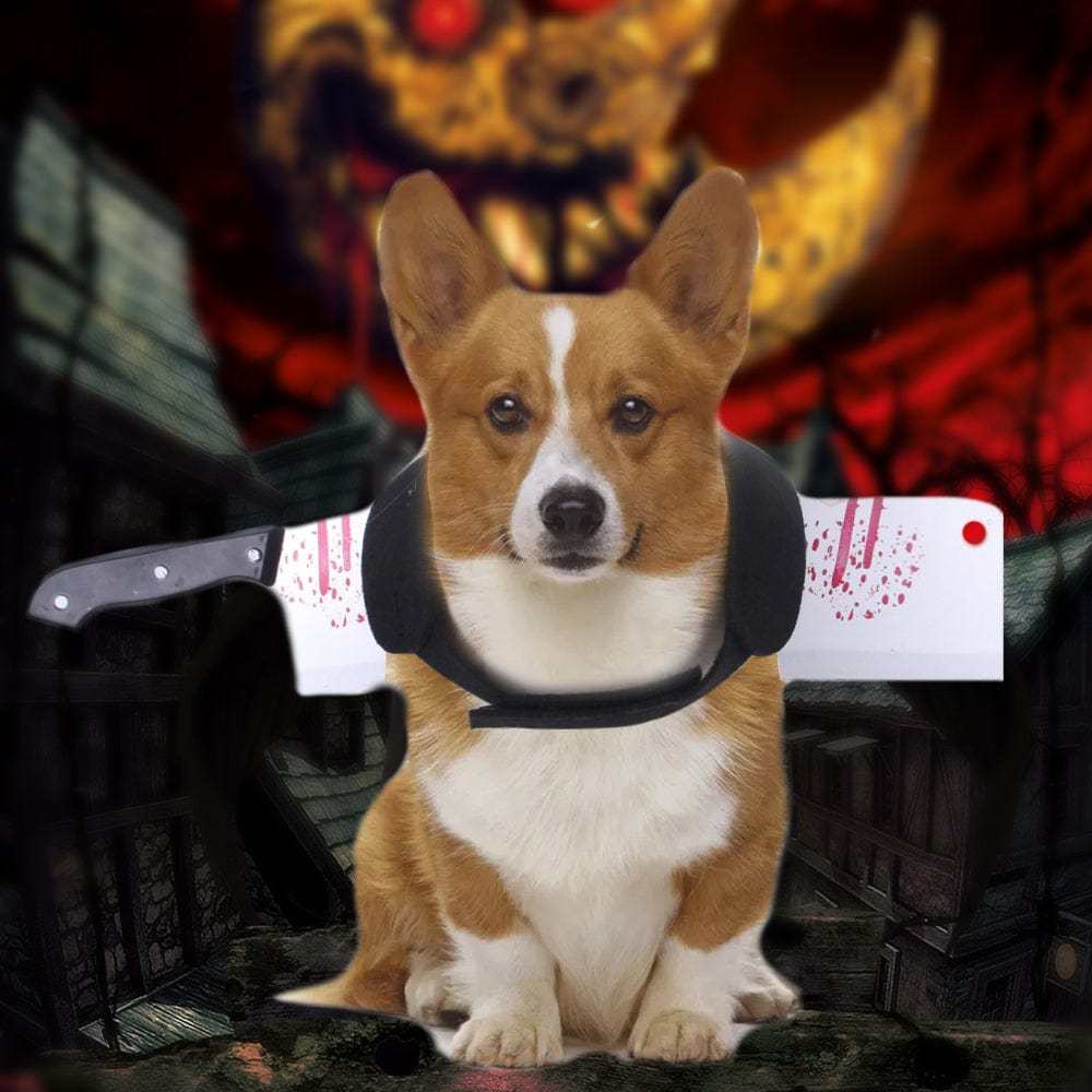 Halloween Horror Bloody decoration Costume Funny Horrible Costume Toys Props for Pet - Giftlab