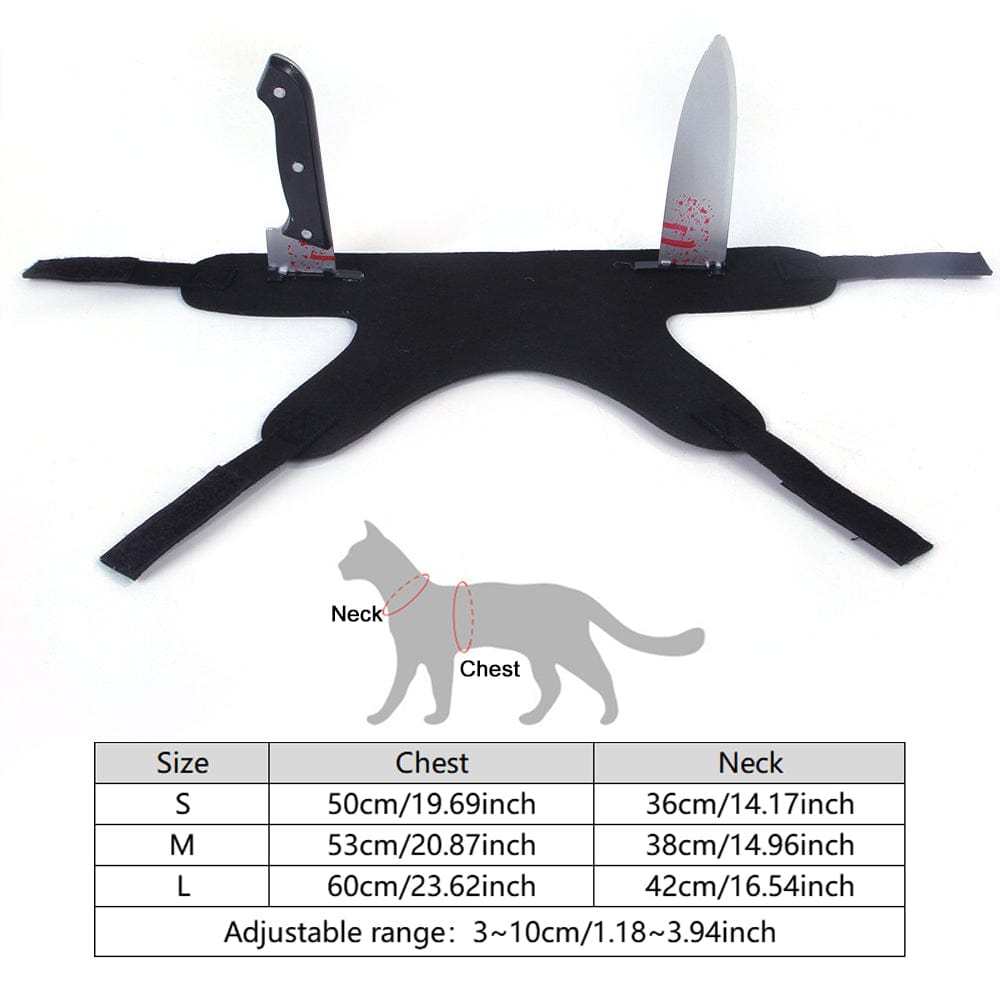 Halloween Horror Bloody decoration Costume Funny Horrible Costume Toys Props for Pet - Giftlab