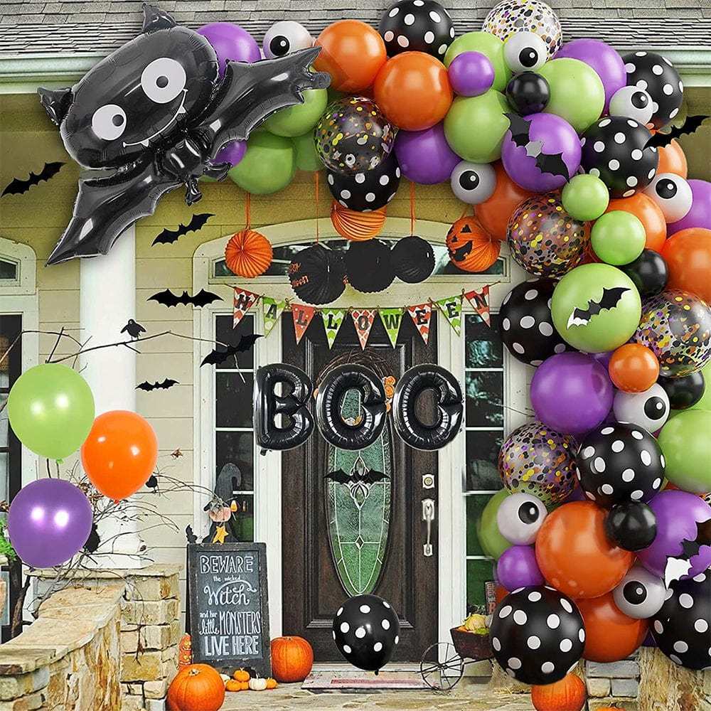 Halloween Balloon Arch Garland Kit for Halloween Party Decoration Supplies - Giftlab