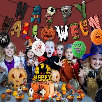 Halloween Balloon Kit for Halloween Party Gifts Decorations Supplies - Giftlab