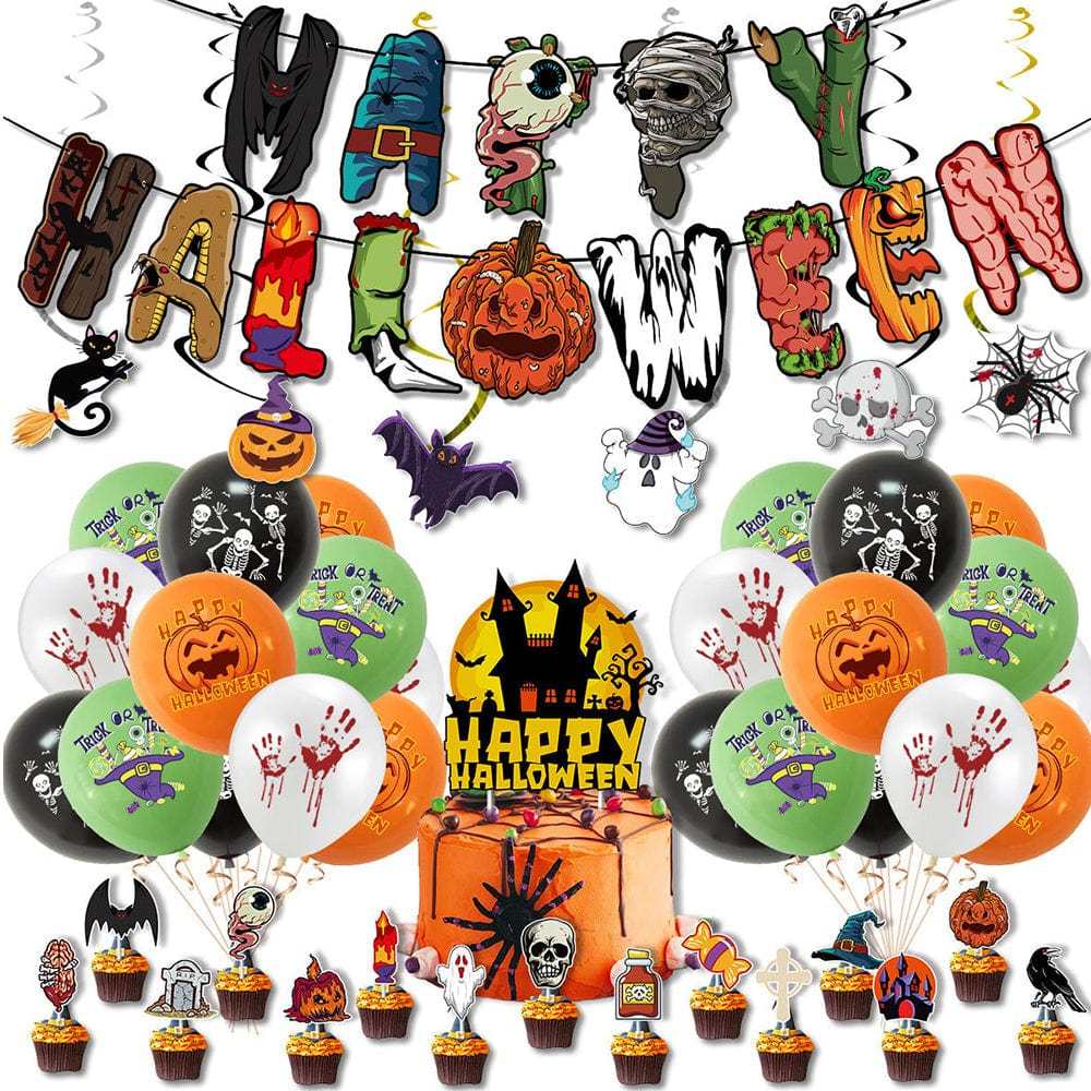 Halloween Balloon Kit for Halloween Party Gifts Decorations Supplies - Giftlab