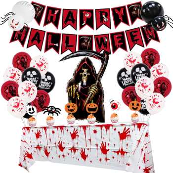 Halloween Balloon Kit Halloween Gifts  Decorations Kit for Indoor or Outdoor - Giftlab