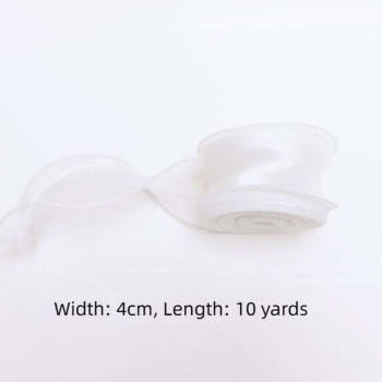 Craft Fabric Ribbon for Gift Wrapping Floral Bouquets Wedding Party Decoration - NameNecklace