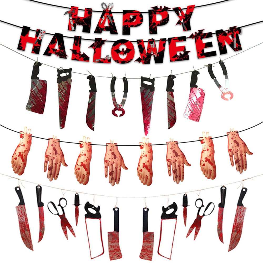 Halloween Party Banner Decorations Party Supplies Gift for Halloween Party - Giftlab