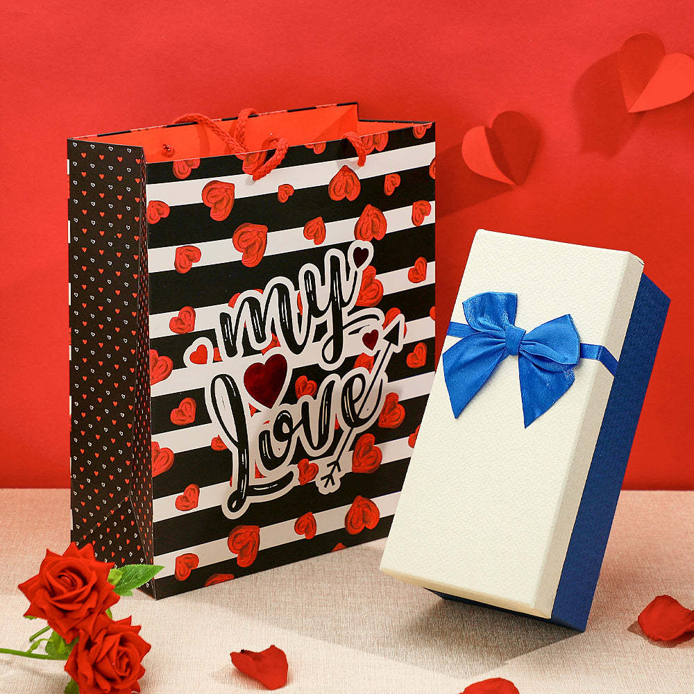 Valentine's Day gift box + gift bag - CustomBobbleheadsUS