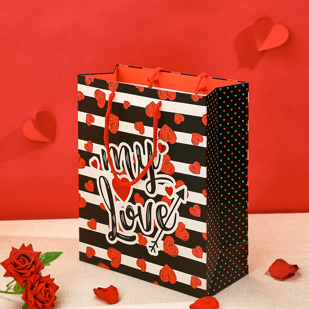 Valentine's Day Gift Bag - CustomBobbleheadsUS