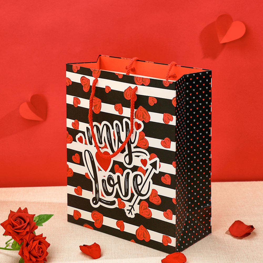 Valentine's Day Gift Bag - CustomBobbleheadsUS
