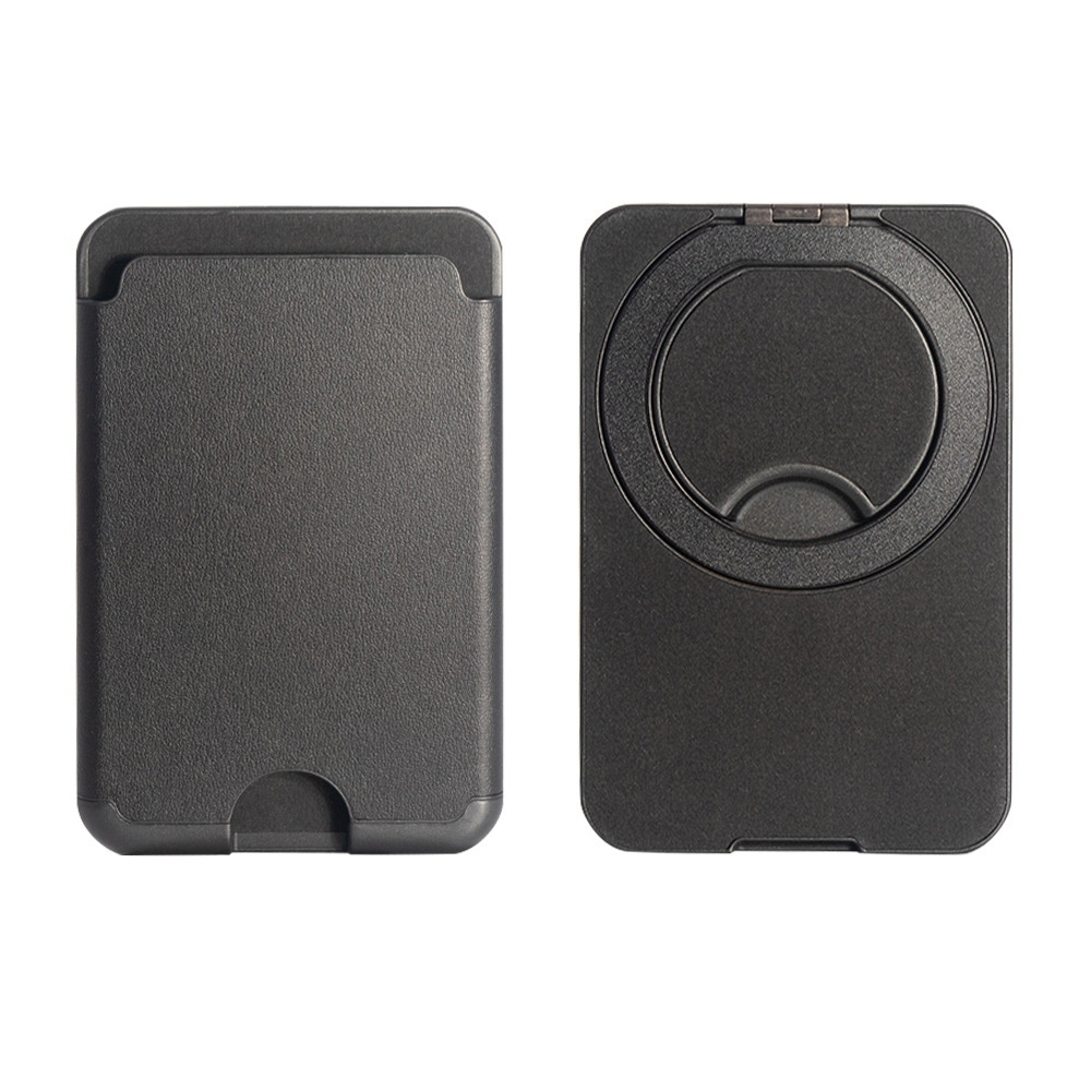 MagSafe Wallet Stand 2-in-1 Magnetic Card Holder & Phone Kickstand Por
