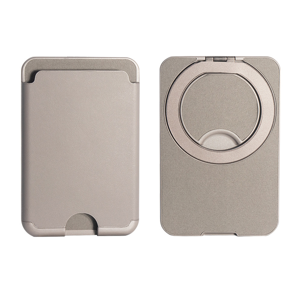MagSafe Wallet Stand 2-in-1 Magnetic Card Holder & Phone Kickstand Portable Kickstand & Card Slot Slim MagSafe Wallet & Stand