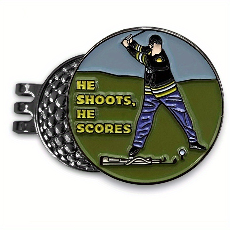 Golf Ball Marker and Magnetic Hat Clip - Premium Golf Accessories | Enhance Your Golfing Experience with Precision Stamp Markers and Alignment Tools