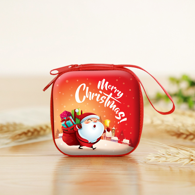 Kids' Christmas Coin Purse Adorable Christmas Mini Pouches 16 Styles of Christmas Coin Purses for Children
