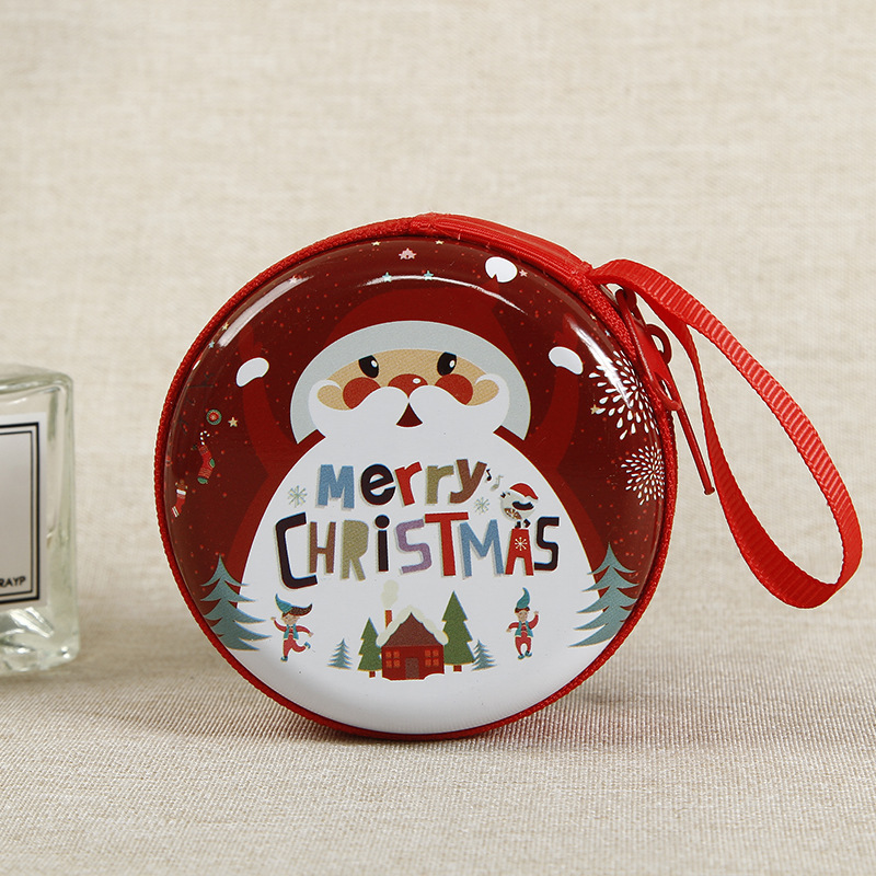 Kids' Christmas Coin Purse Adorable Christmas Mini Pouches 16 Styles of Christmas Coin Purses for Children