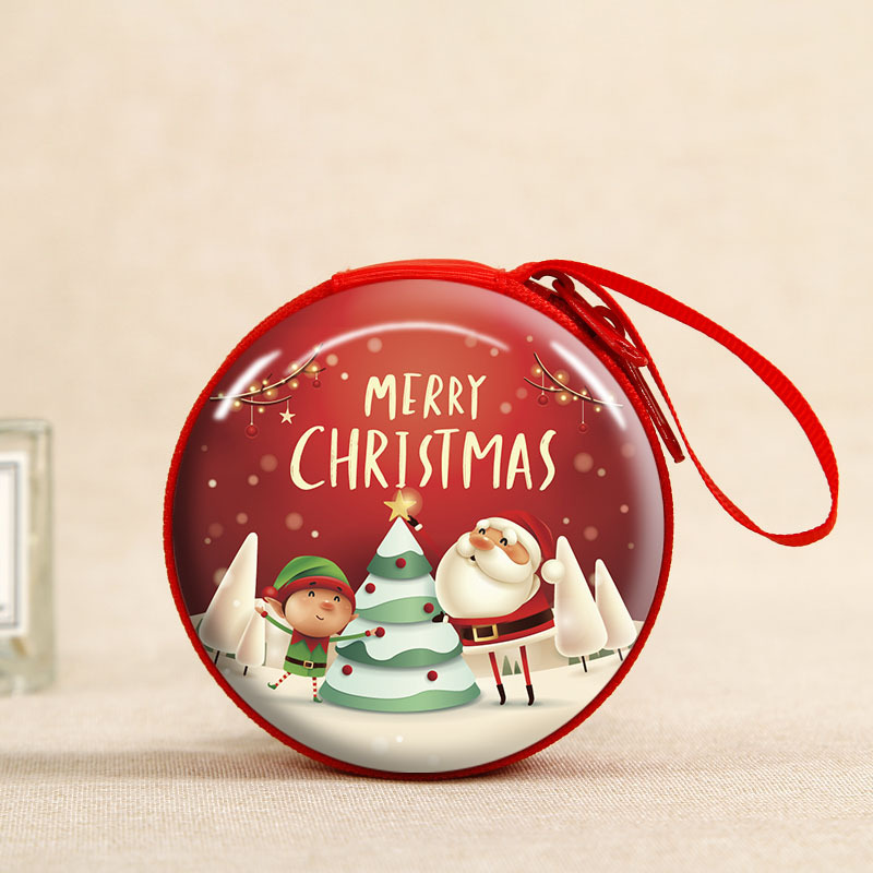 Kids' Christmas Coin Purse Adorable Christmas Mini Pouches 16 Styles of Christmas Coin Purses for Children