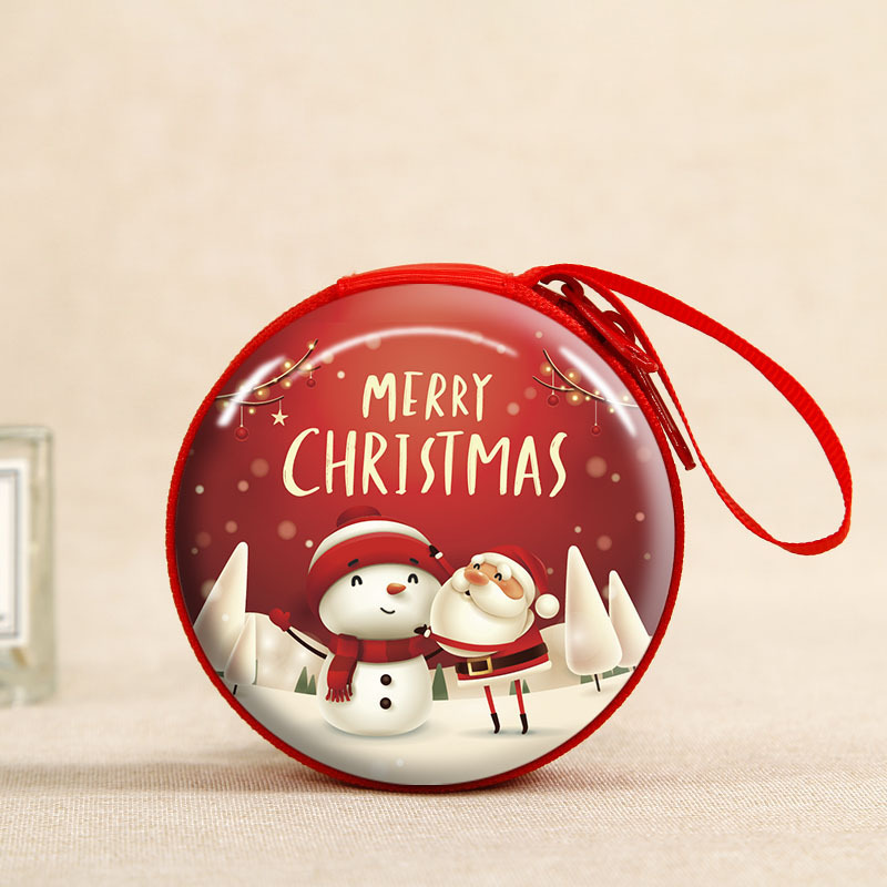 Kids' Christmas Coin Purse Adorable Christmas Mini Pouches 16 Styles of Christmas Coin Purses for Children