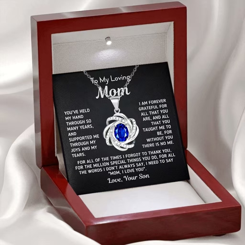 Mother's Day Gifts The Everlasting Love Gift Set Eternal Rose with Necklace Eternal Rose and Necklace Gift Set