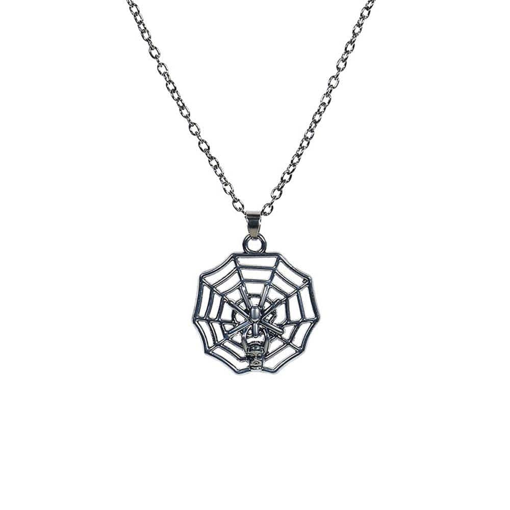 Spider Web Necklace Halloween Scary Necklace Halloween Gifts - Giftlab