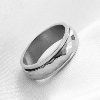 Spinner Ring Relieving Anxiety Rotating Ring Jewelry Gift for Women Men - NameNecklace