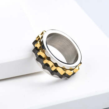 Spinner Ring for Anxiety Fidget Rings for Relieving Stress Anxiety Ring for Men - NameNecklace