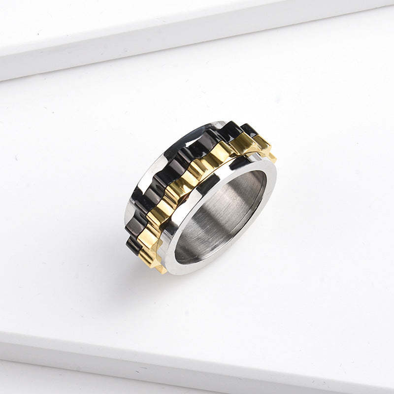 Spinner Ring for Anxiety Fidget Rings for Relieving Stress Anxiety Ring for Men - NameNecklace