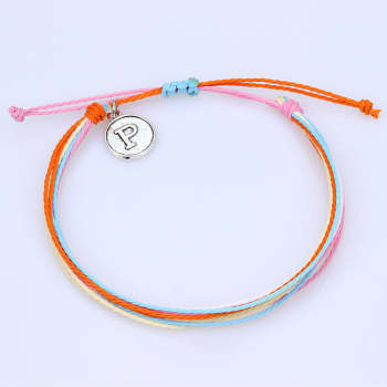 Stylish Braided Bracelet Adjustable Handmade Waterproof Beachy Bracelet - NameNecklace