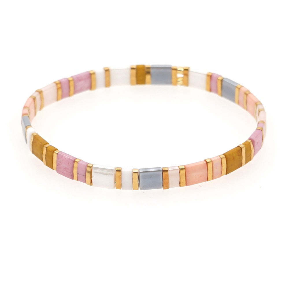 Tila Bead Bracelet Vintage Fashion Lucky Bracelets Gift for Women - NameNecklace