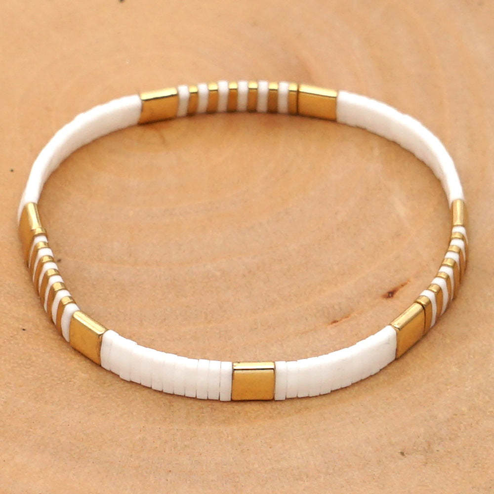 Tila Bead Bracelet Vintage Fashion Lucky Bracelets Gift for Women - NameNecklace
