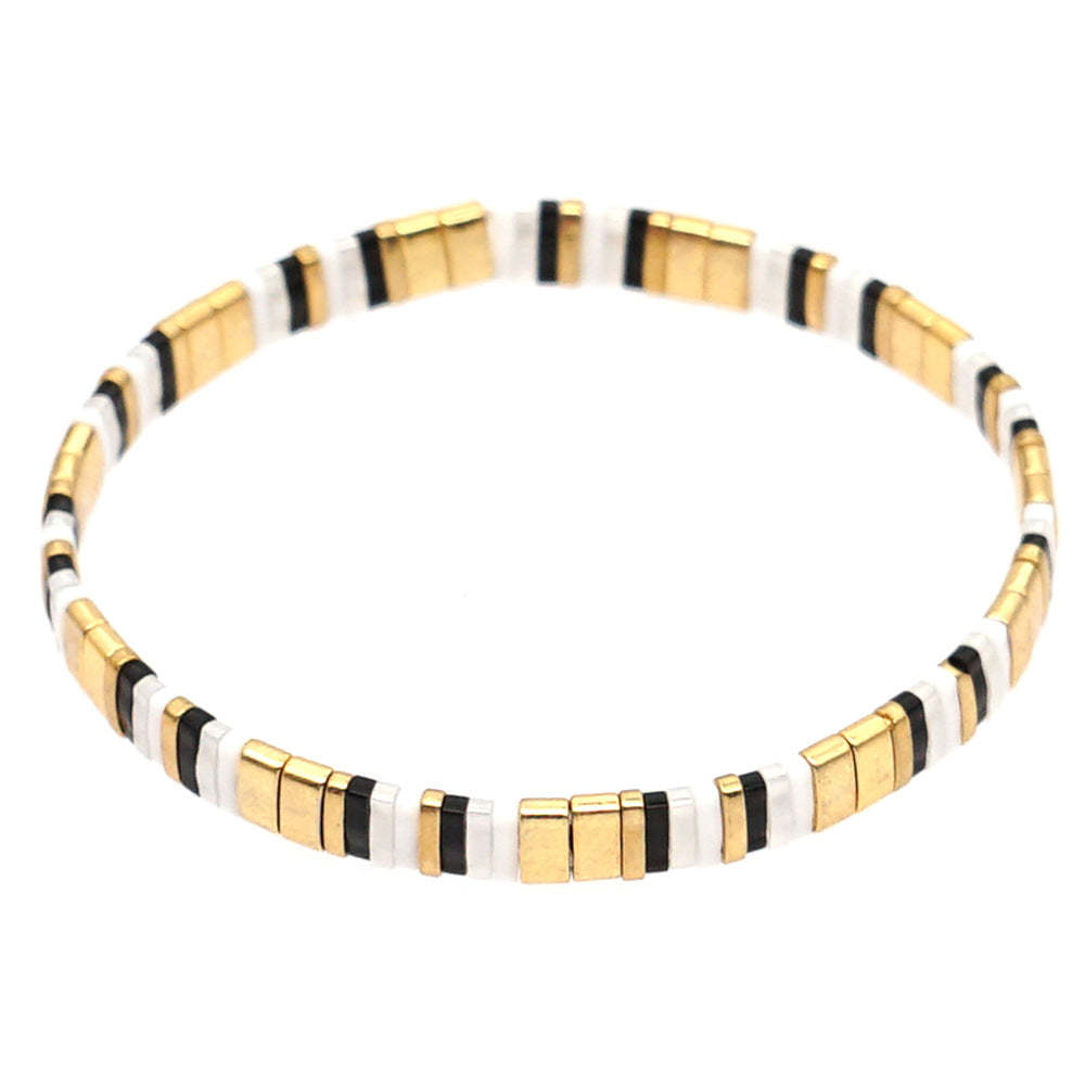 Tila Bead Bracelet Set Vintage Fashion Bracelet for Loved - NameNecklace
