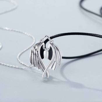 Personalized Couple Necklace Magnetic Matching Necklaces for Couples Valentine's Gift for Lover - NameNecklace